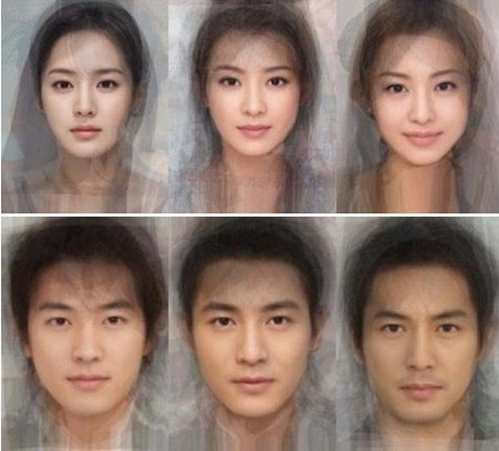 中日韩明星合成脸大比拼您认为哪国最赞呢