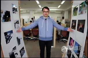 长崎国际大学中国留学生举办个人摄影展