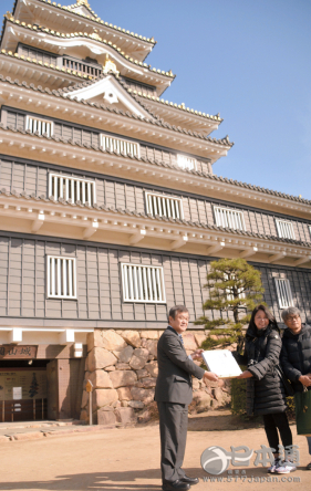 冈山城天守阁2016年游客数突破30万人大关 日本通