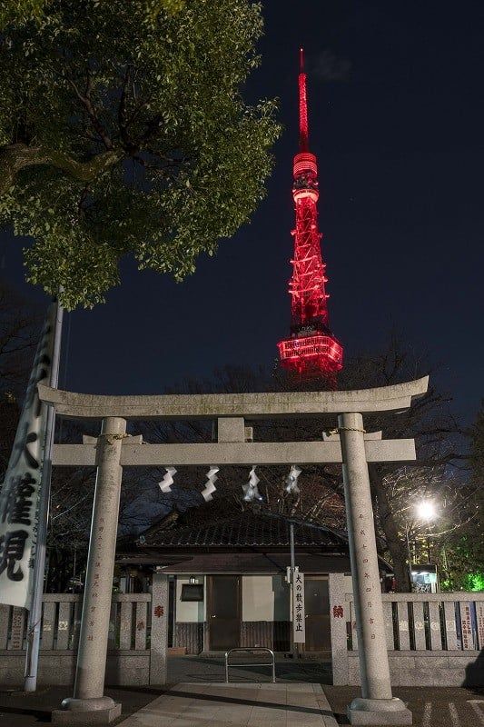 东京塔除夕夜“中国红”点灯背后  华侨们的家国情怀