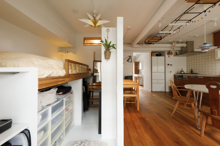 日本设计：在50平的房子里规划一家三口的独立空间