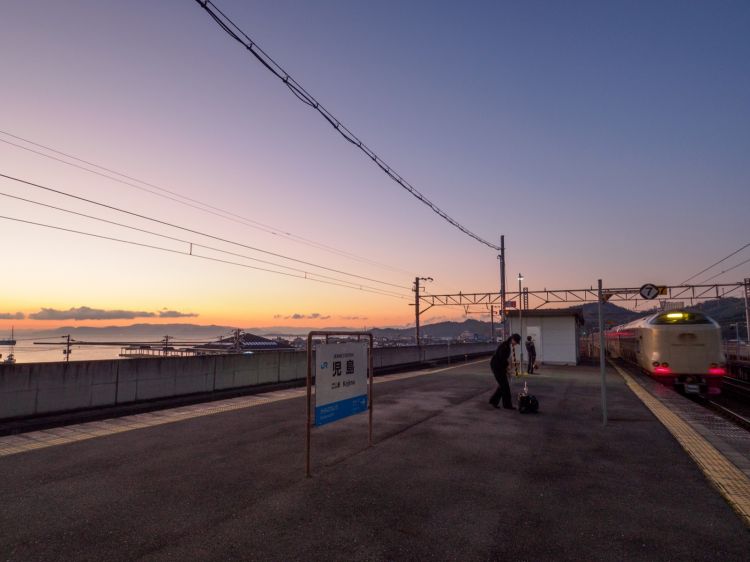 《能看见海的车站》冈山篇：日生站、儿岛站