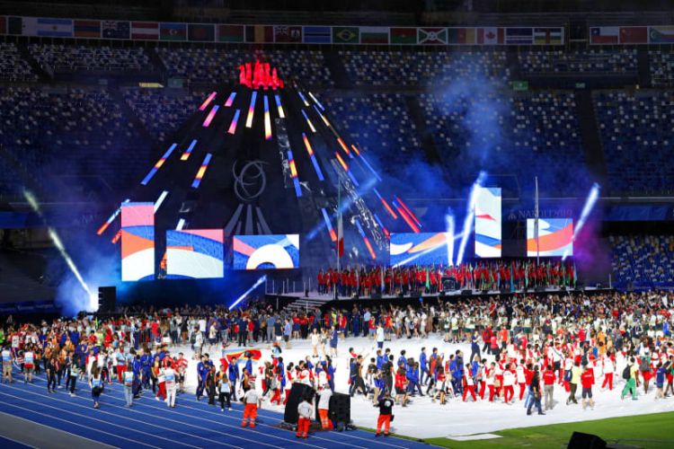 世界大学生运动会闭幕式,日本夺33金 世界大学生运动会闭幕式,日本夺33金