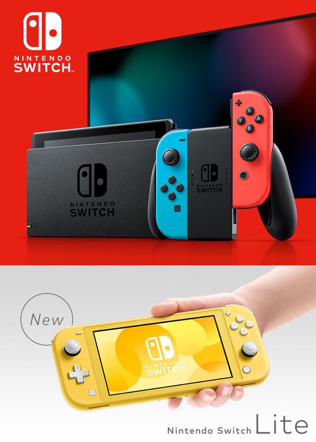 任天堂宣布新版Switch将于8月30日开售，同日Switch Lite开放预约