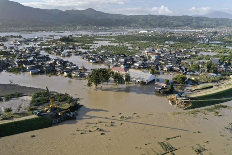 日本19号台风死亡人数攀升到44人，搜救仍在进行