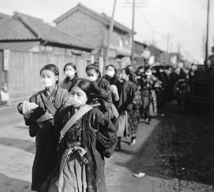 100年前，日本也曾面临过一场全球性的可怕疫情