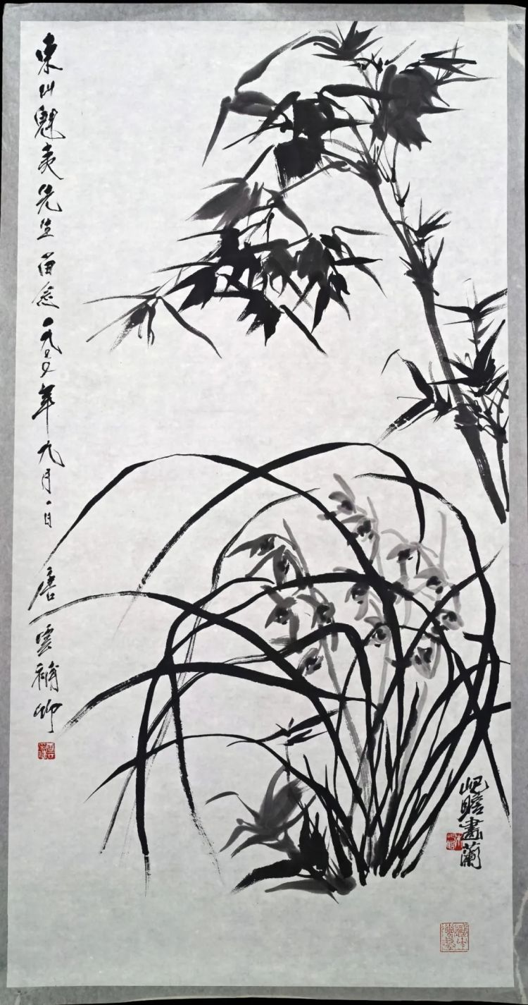 山川异域画传情，风月同天共丹青