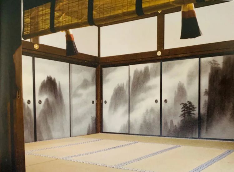 山川异域画传情，风月同天共丹青
