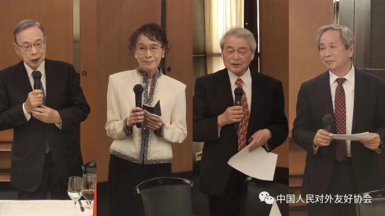 日本六个民间团体联合举办晚宴欢迎林松添一行