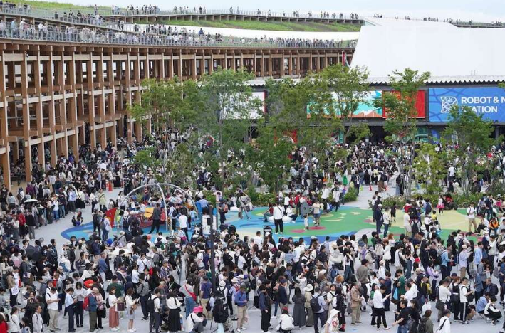 大阪世博单日客流首破15万 门票销售有望扭亏为盈