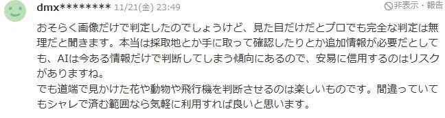 日本大爷上山采蘑菇吃完差点没命,大爷:问了AI说没毒才吃的… 日本大爷上山采蘑菇吃完差点没命,大爷:问了AI说没毒才吃的…