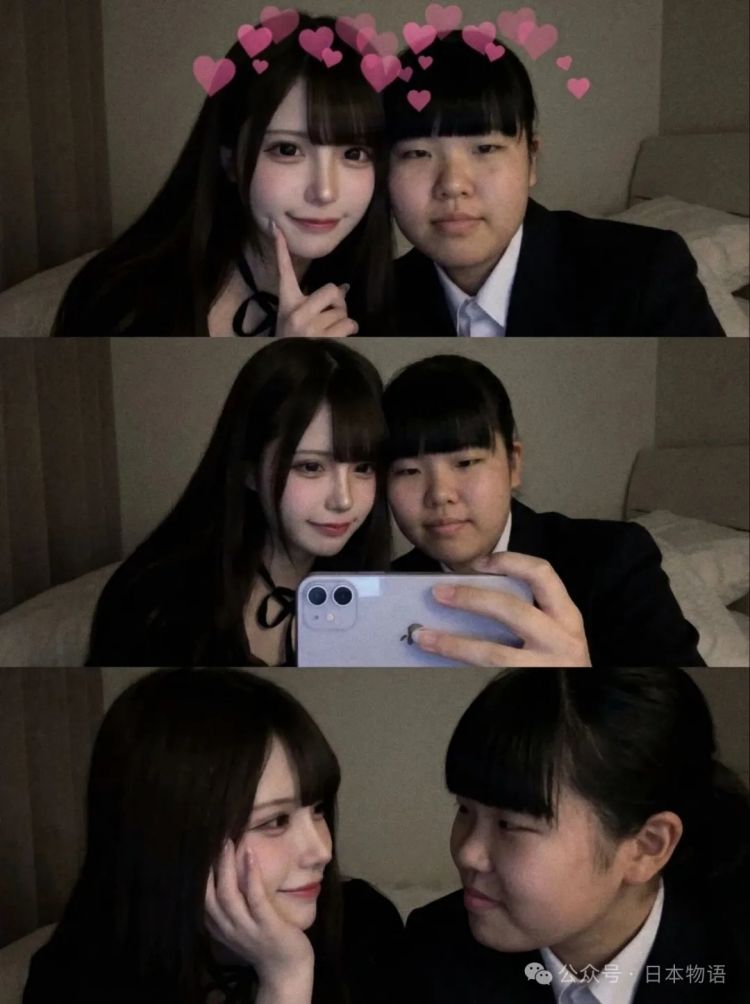 日本妹子用AI融合自己整容前后的合影，看着看着就看哭了……