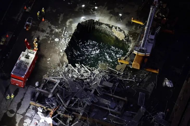 痛心！日本川崎海岸40米脚手架坠落，3人死亡，还有1人生死未卜……