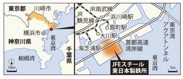 痛心！日本川崎海岸40米脚手架坠落，3人死亡，还有1人生死未卜……