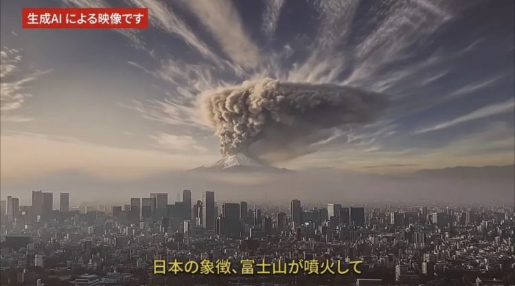 富士山一旦喷发，东京市中心会怎么样？日本政府做了预测……