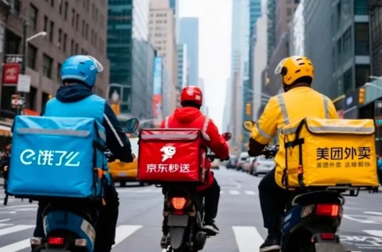 在日华人点了份麻辣烫，一小时没吃上，外卖被骑手偷了，平台还不让退款……
