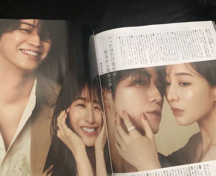 日本超高颜值艺人情侣官宣结婚！女方已怀有身孕？日网：孩子得有多好看！