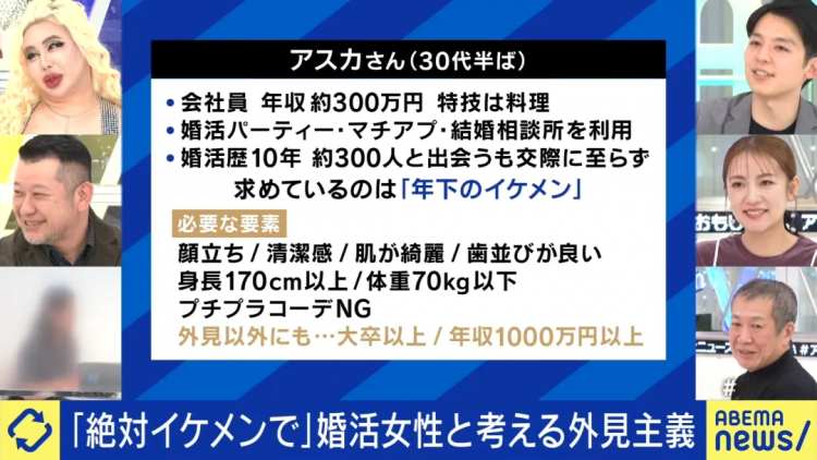 日本奔四女人相亲11年屡败屡战！非高富帅不嫁，主持人劝退：你配吗？